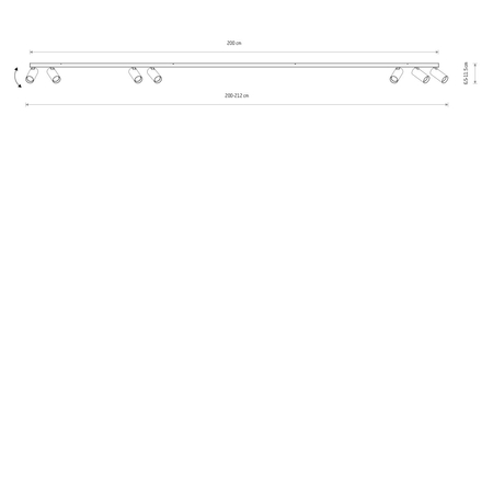 Spot Nowodvorski FOURTY 11470 Umbra gray