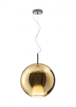 Lampa wisząca Fabbian D57A5512 Beluga Royal Ø40 Oro-LED