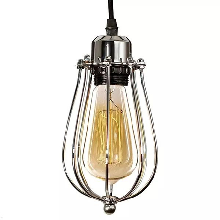 Kopenhagen Loft Chrom Lampa wisząca