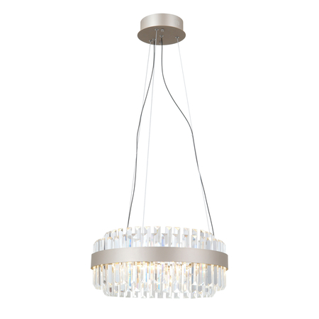 Lampa wisząca Italux Horna PND-34386-1-CH-CL Szampański