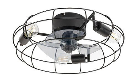 Lampa sufitowa Rabalux Cadmus 71043 czarny