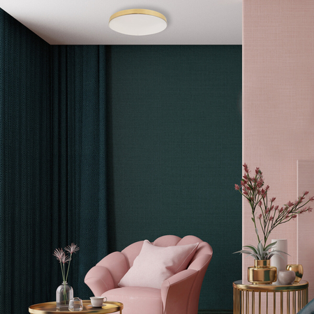 Milagro Plafon MAYA BLACK 15W LED IP44 Ø330 mm ML7789 CZARNY