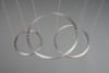 Lampa wisząca Trio 323610307 srebrny