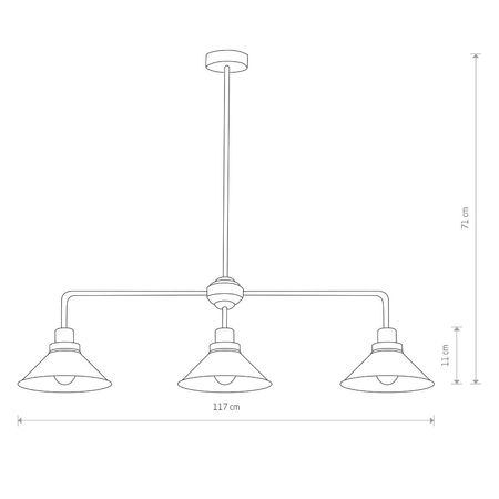 Lampa wisząca Nowodvorski 9150 Craft II