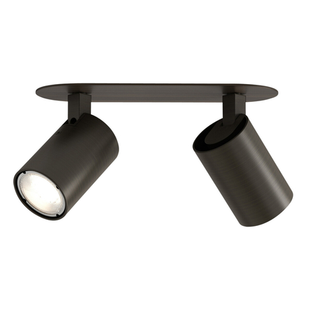 Spot Astro Ascoli Twin Recessed 1286098 Brązowy