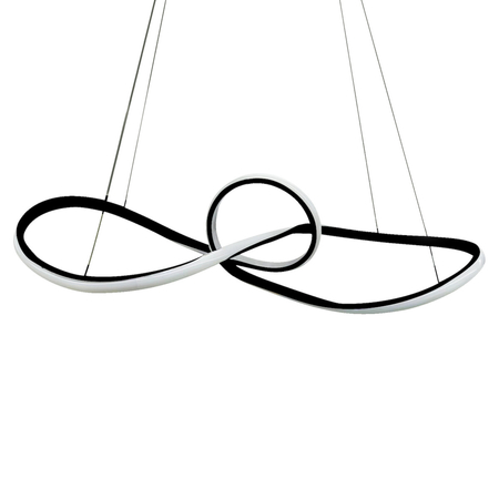 Milagro Lampa wisząca Marco Black 42W LED ML8116 CZARNY