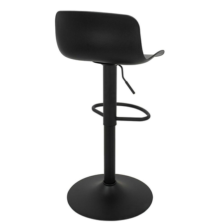 Krzesło barowe STOR regulowane czarne