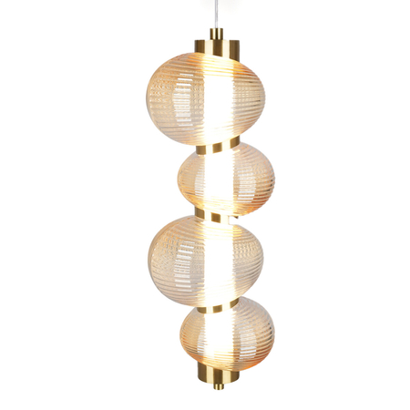 Milagro Lampa wisząca BOLLA GOLD 17W LED ML1422 ZŁOTY