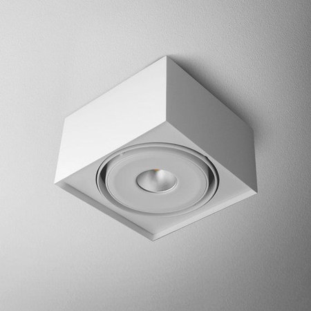 Lampa natynkowa AQForm Squares Mini 111 x 1 Qrled Surface Biały Struktura