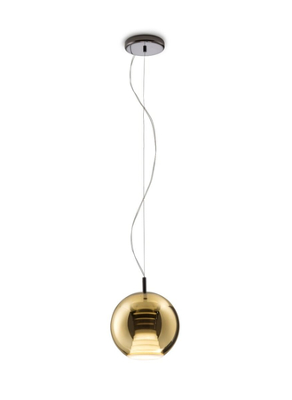 Lampa wisząca Fabbian D57A5112 Beluga Royal Ø20 Oro-LED