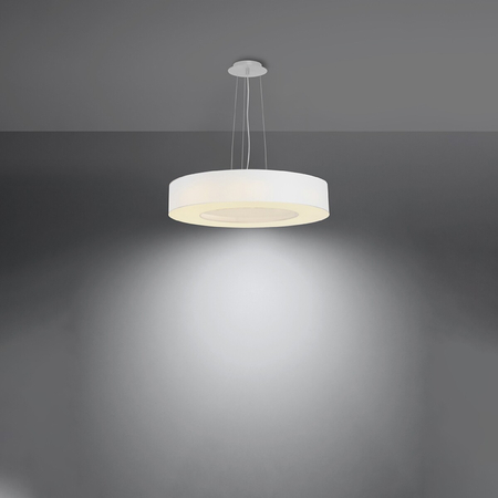 Sollux Lighting Żyrandol SATURNO SLIM 50 biały SL.0749