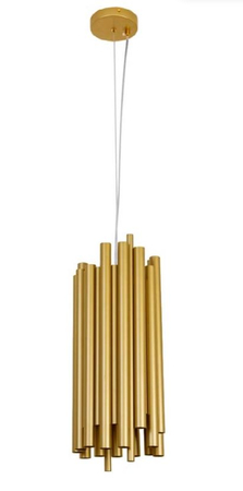 Lampa wisząca Luces Exclusivas BAJHI - złoty LE43386