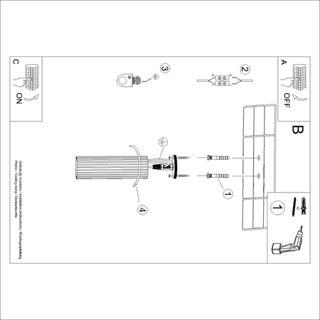 Sollux Lighting Plafon KARBON 20 taupe SL.1771