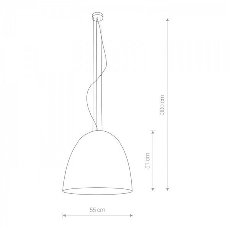 Lampa wisząca Nowodvorski 9024 Egg L