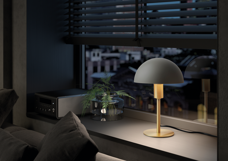 Lampa stołowa POMA czarny E14