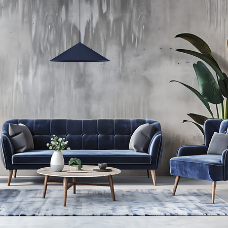 Milagro Lampa wisząca CAPITAL NIEBIESKI 1XGX53 MLP0950 Niebieski