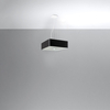 Sollux Lighting Żyrandol LOKKO 45 czarny SL.0774