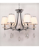 Żyrandol Lumina Deco LDP-9268-6-SL Dominni W6