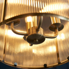 Lampa wisząca Endon Lighting Lambeth Ribbed 106711 mosiądz
