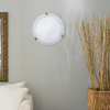 Lampa sufitowa Rabalux Alabastro 3202 białe szkło alabastrowe