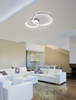 Lampa sufitowa Trio 673810206 srebrny
