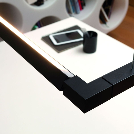 Lampa wisząca Nemo SPILNN52 Spigolo Horizontal Czarna