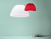 Lampa wisząca Axo Light Bell 045 Czerwona