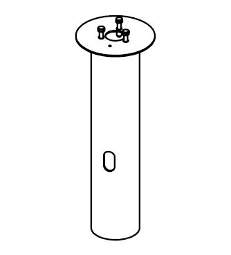 METAL BASE 6133 TO GROUND 39CM