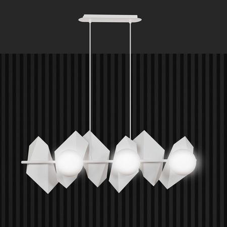 Lampa wisząca DRIFTON 6 WHITE Emibig 637/6 biały