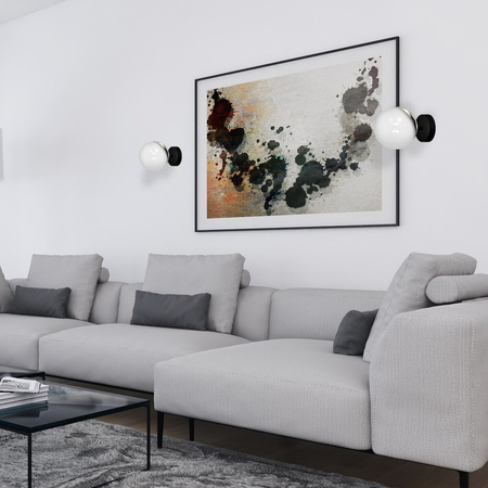 Milagro Kinkiet SFERA BLACK/CHROME 1xE14 MLP8870 CHROM