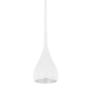 Lampa wisząca Italux Anon White MA01986CA-001 Chrom, biały