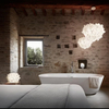 Lampa wisząca Slamp VELI - FOLIAGE - TRANSPARENT WIRE L VELSL00FLG01T00000EU