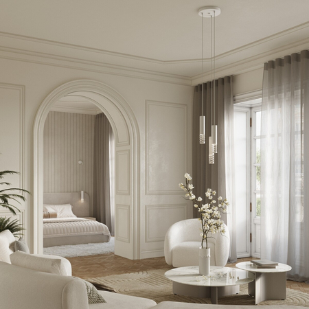 Sollux Lighting Lampa wisząca LAMI 3L biały SL.1688