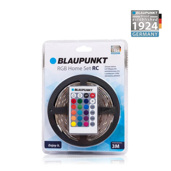 Zestaw taśma LED Blaupunkt RGB 12V 3M IP20 PILOT+CE ADAPTER blister