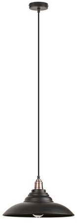 Lampa wisząca Rabalux Doug 2910 czarny matowy