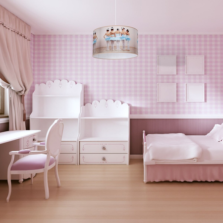 Milagro Lampa Wisząca BALLERINA 1xE27 MLP4311 MULTIKOLOR