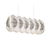 Lampa wisząca Slamp FIORDLYS - SILVER LINEAR FRDSXXLSLV01T00LINEU srebrny
