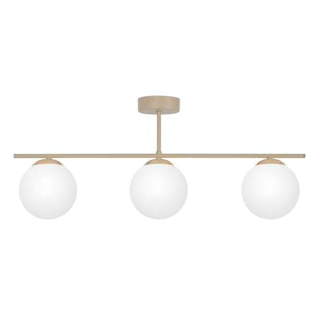 Lampa sufitowa Kaja SAVIA K-5792 biały, beż, złoty