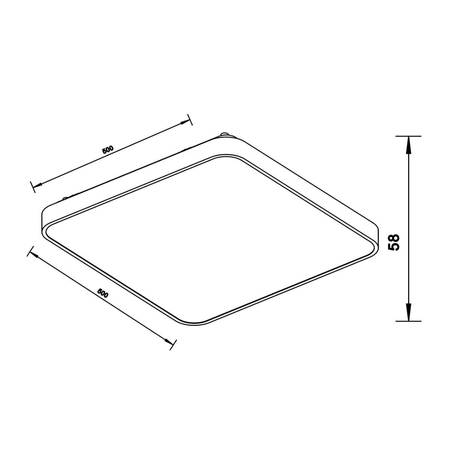 Plafon Zuma Line 12100005-SL Sierra