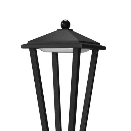 Lampa zewnętrzna Italux OFL-22474-L-BK Czarny piaskowany