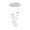 Lampa wisząca Basic form Maytoni MOD321PL-05G gold