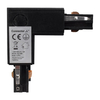 Eko-Light Łącznik Lampy Track Light Czarny 3-obwodowy Typ: LU ML7088 CZARNY