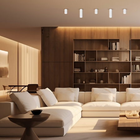 Milagro Genesis Spot 1xGU10 10cm Biały ML0382 BIAŁY