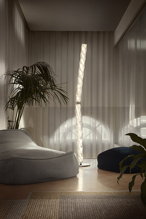 Lampa podłogowa Slamp HUGO - PRISMA M HUGFM00PRS00000000EU przezroczysty