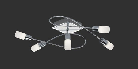 Lampa sufitowa Trio 621410505 srebrny