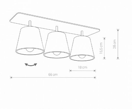 Spot Nowodvorski Lighting 9281 Awinion White
