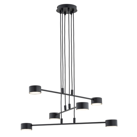 Lampa wisząca MODUS 6 Emibig 1339/6 czarny