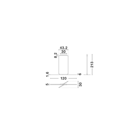 Lampa wisząca Luces Exclusivas MALERTA LE45418 czarny
