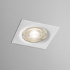 Lampa wpuszczana AQForm Only Square Mini LED 230V Hermetic Recessed Biały Struktura [Ø80 mm otwór montażowy]