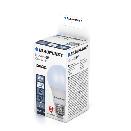 Blaupunkt Żarówka LED E27 6W barwa zimna